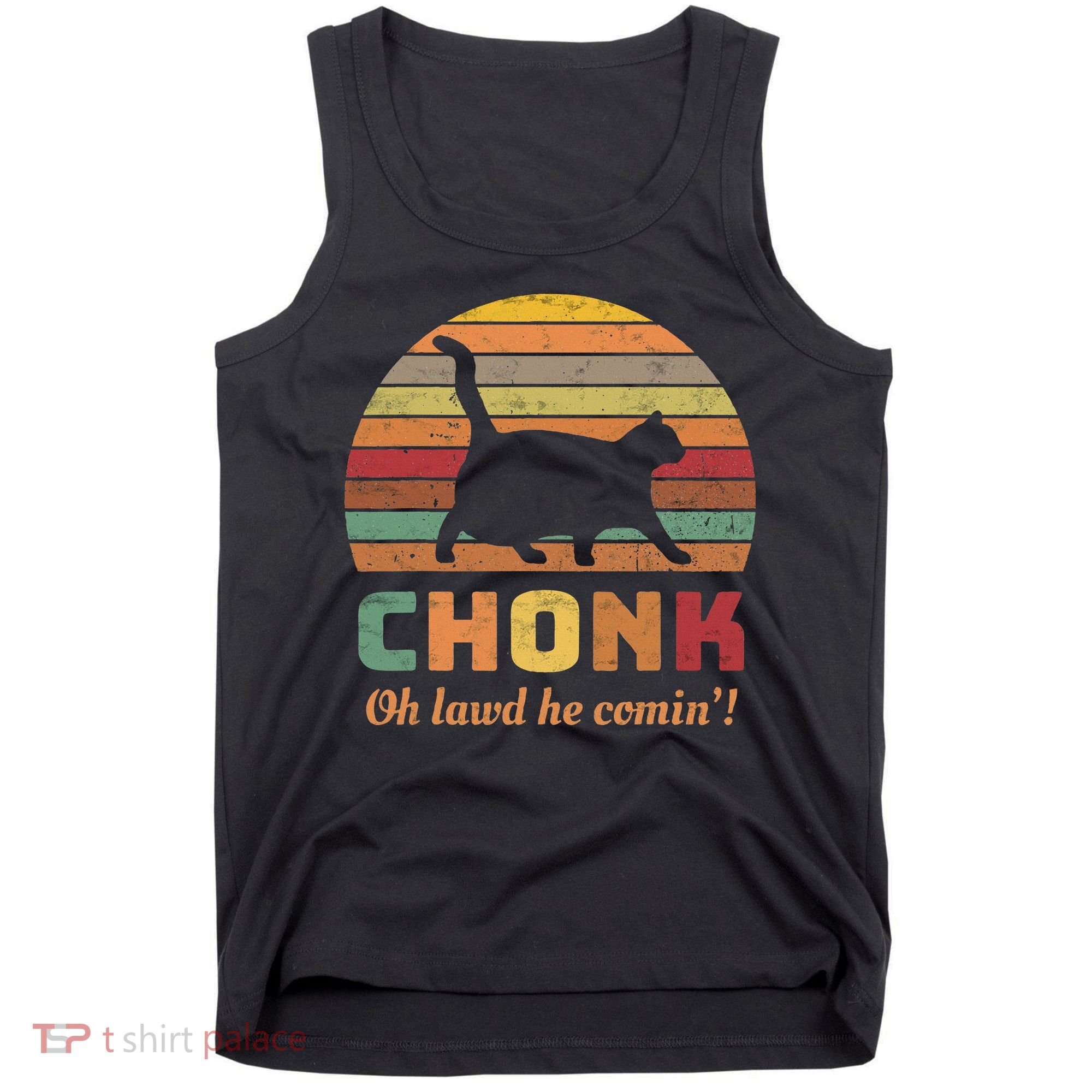 Chonk Scale Cat Chonk Cat Tank Top