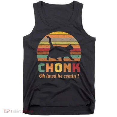 Chonk Scale Cat Chonk Cat Tank Top