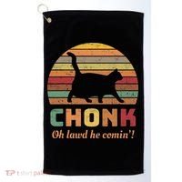 Chonk Scale Cat Chonk Cat Golf Towel thumb 0