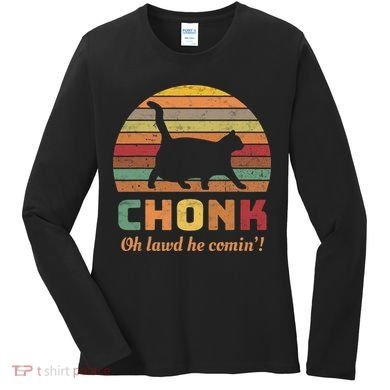 Chonk Scale Cat Chonk Cat Women's Long Sleeve Shirt