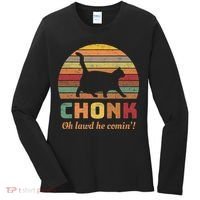 Chonk Scale Cat Chonk Cat Women's Long Sleeve Shirt thumb 0