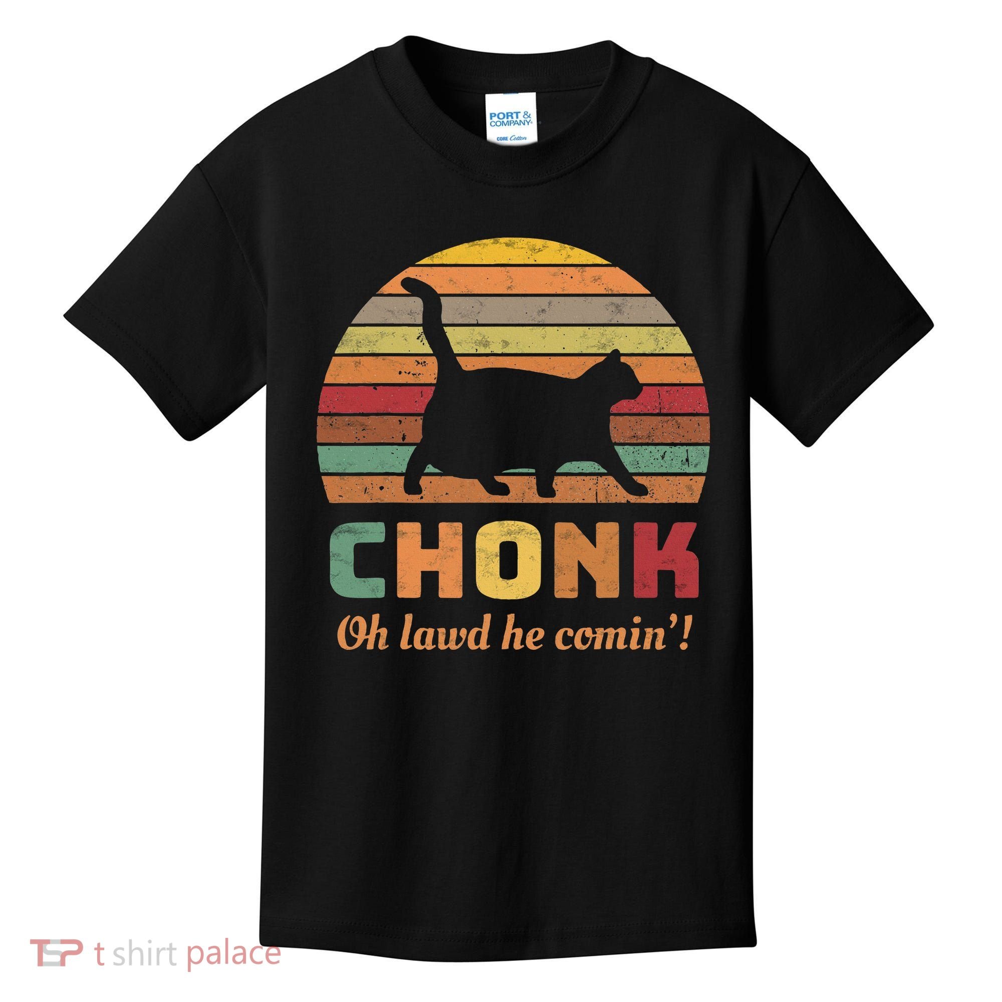 Chonk Scale Cat Chonk Cat Kids T-Shirt
