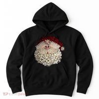 Christmas Santa Claus Jewel Art Hoodie thumb 0