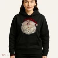 Christmas Santa Claus Jewel Art Hoodie thumb 5