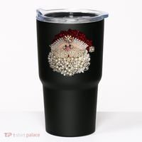 Christmas Santa Claus Jewel Art Tumbler thumb 0