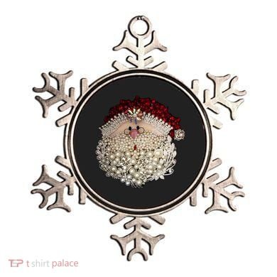 Christmas Santa Claus Jewel Art Ornament