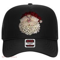 Christmas Santa Claus Jewel Art Hat thumb 0