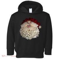 Christmas Santa Claus Jewel Art Toddler Hoodie thumb 0