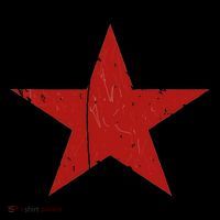 Communist Star Casual Distressed Graphic Top Women's Hoodie thumb 2