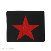 Communist Star Casual Distressed Graphic Top Mousepad thumb 0