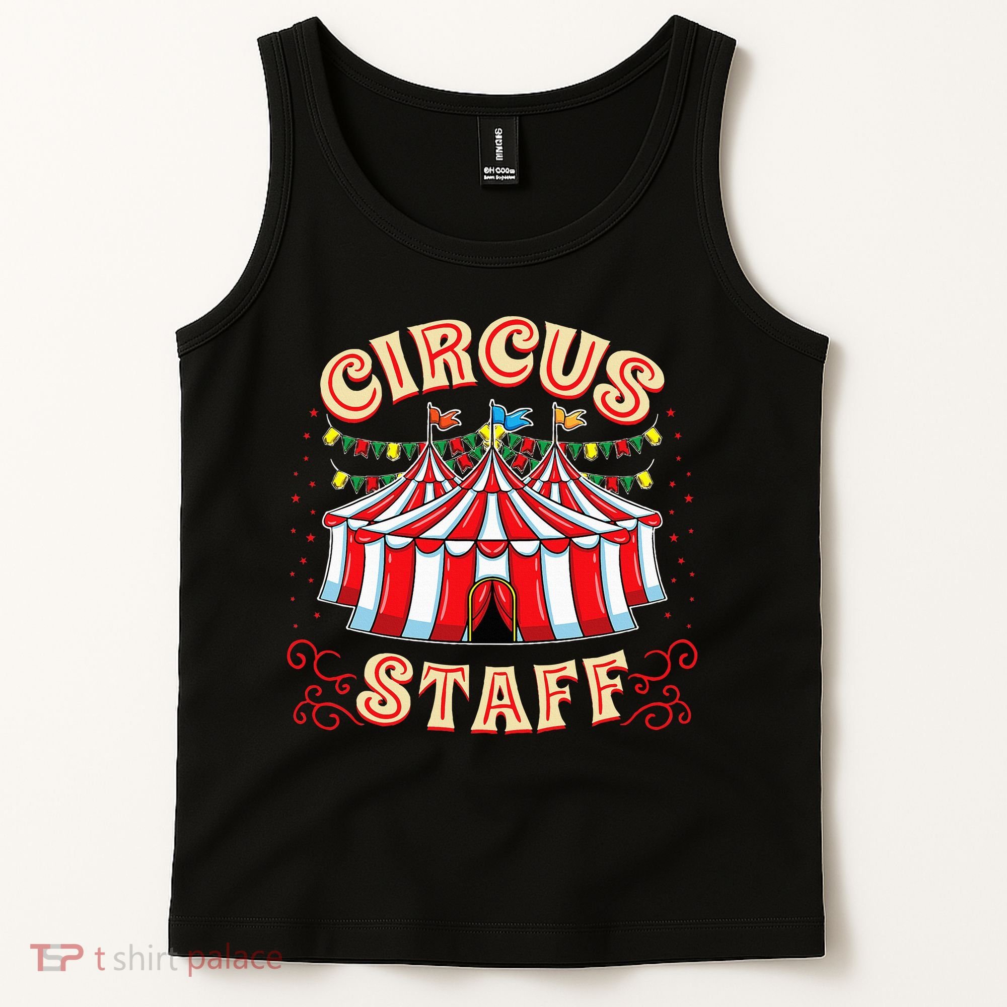 Circus Staff Circus Themed Party Tank Top