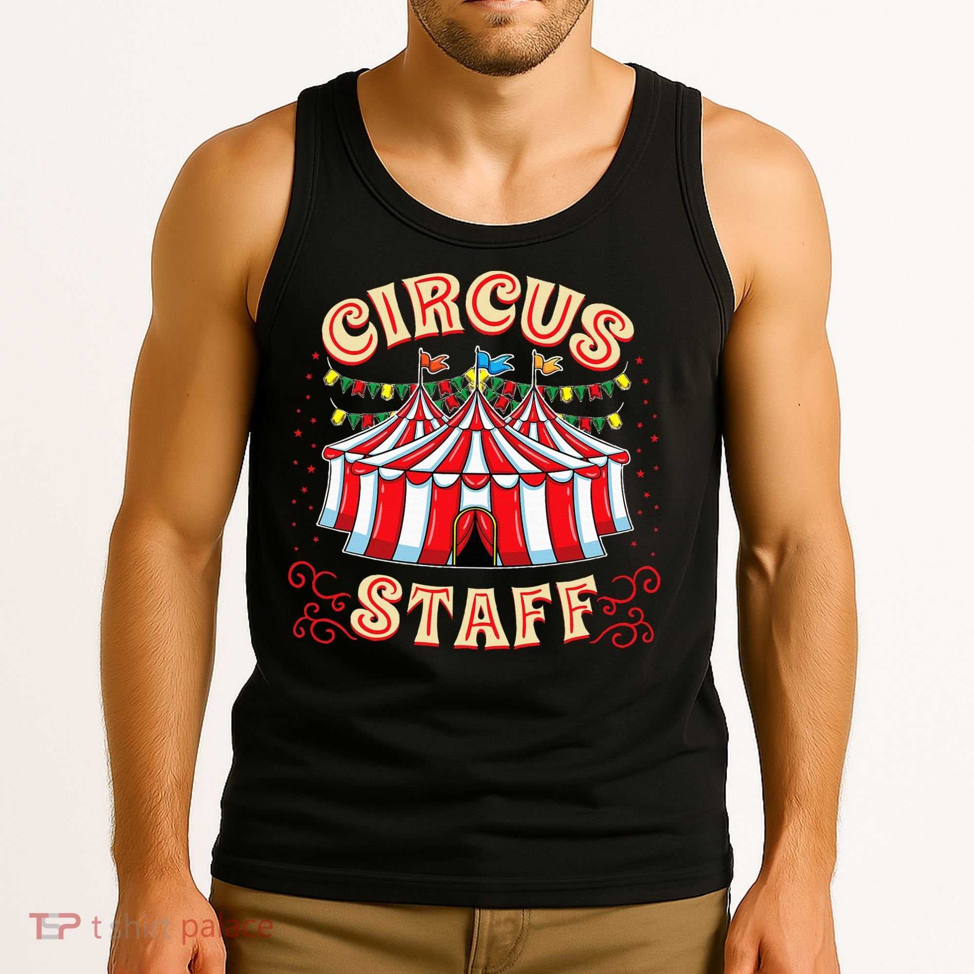 Circus Staff Circus Themed Party Tank Top