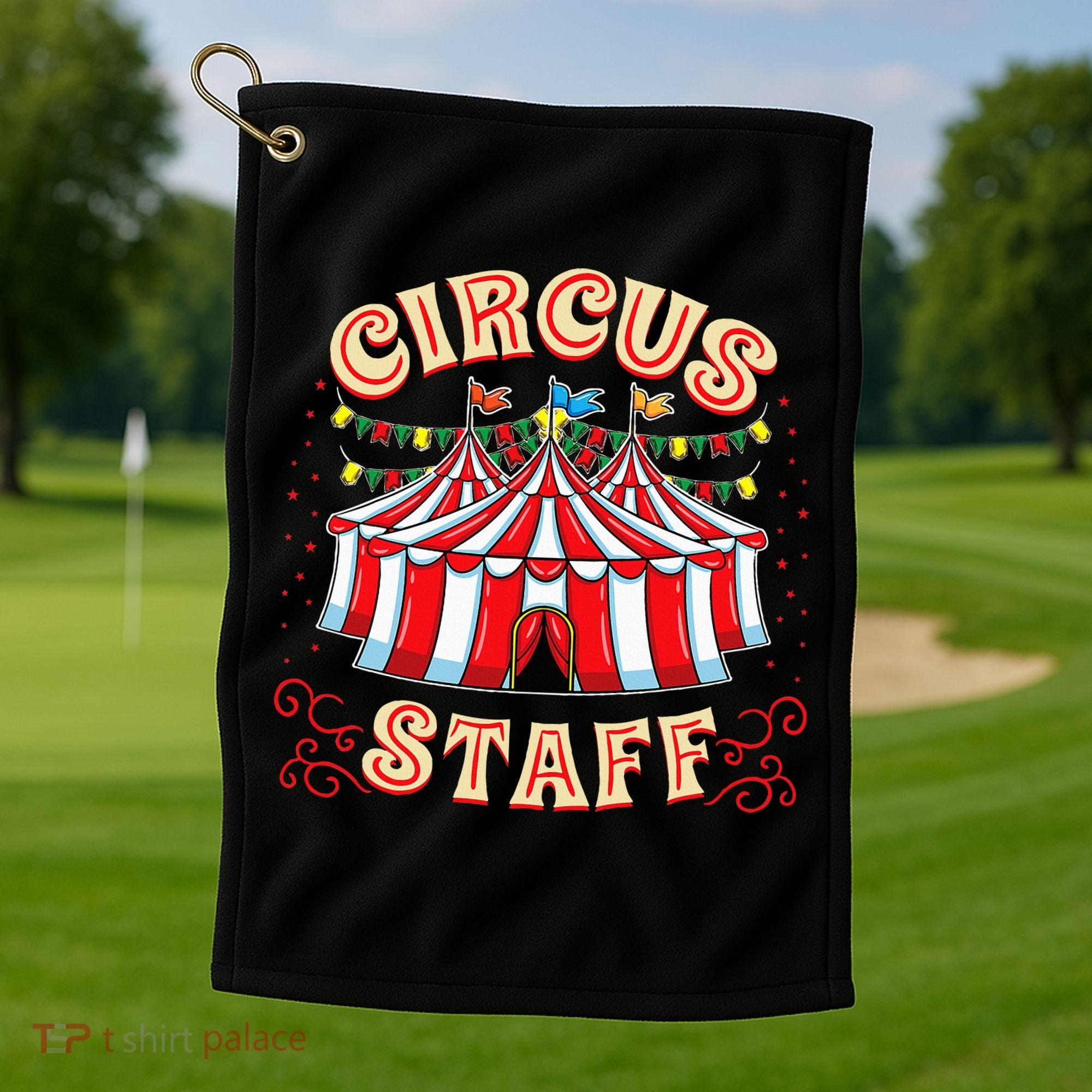 Circus Staff Circus Themed Party Golf Towel