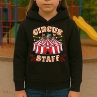 Circus Staff Circus Themed Party Kids Hoodie thumb 3