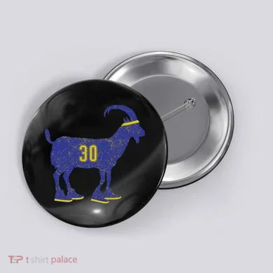 Cool Goat 30 Basketball Greatest Of All Time Button