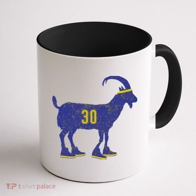 Cool Goat 30 Basketball Greatest Of All Time Coffee Mug back