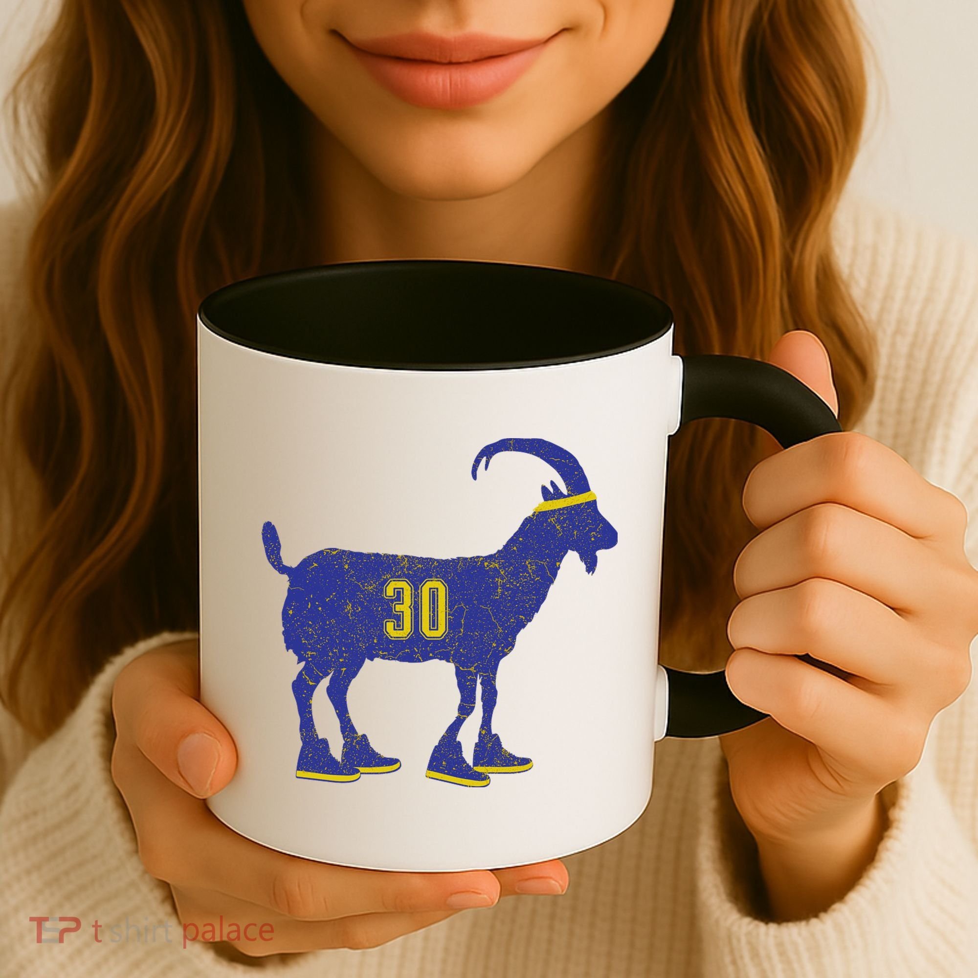 Cool Goat 30 Basketball Greatest Of All Time Coffee Mug