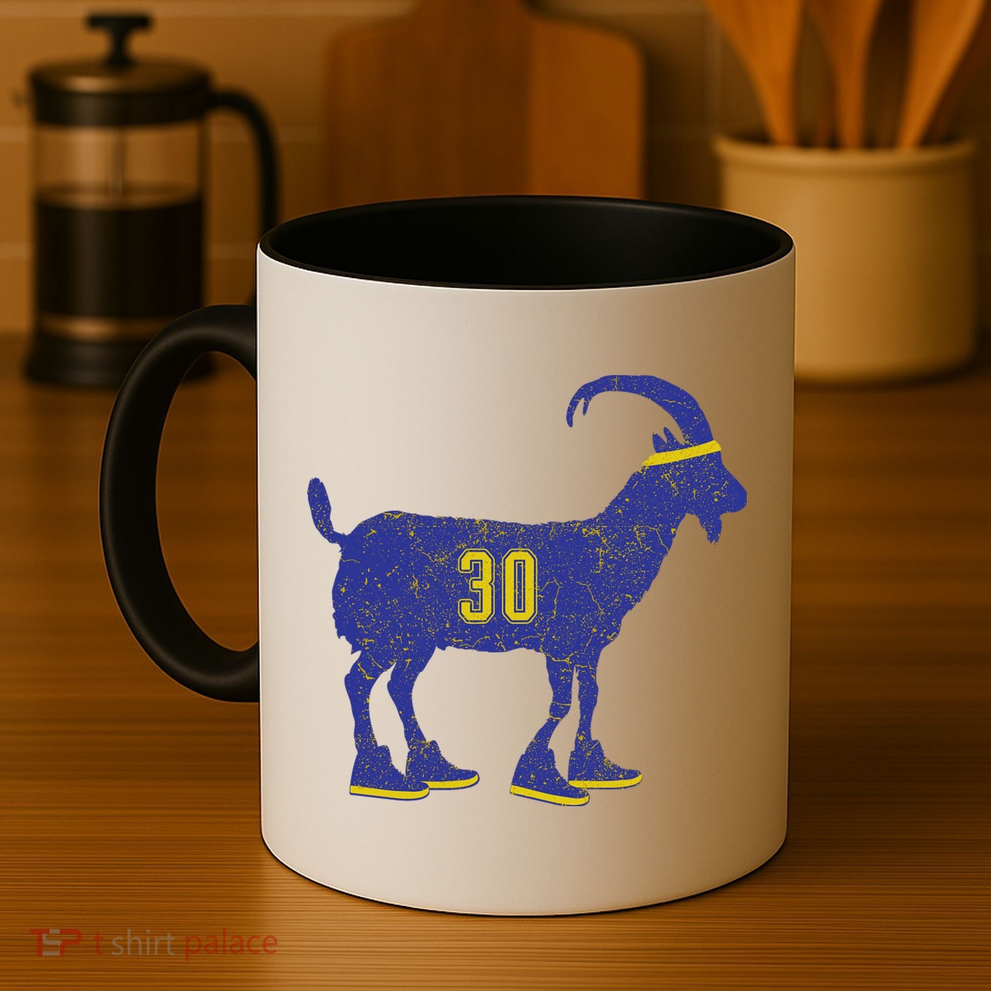 Cool Goat 30 Basketball Greatest Of All Time Coffee Mug