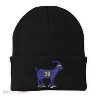 Cool Goat 30 Basketball Greatest Of All Time Beanie thumb 0