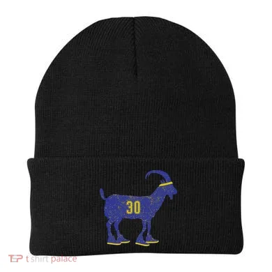 Cool Goat 30 Basketball Greatest Of All Time Beanie
