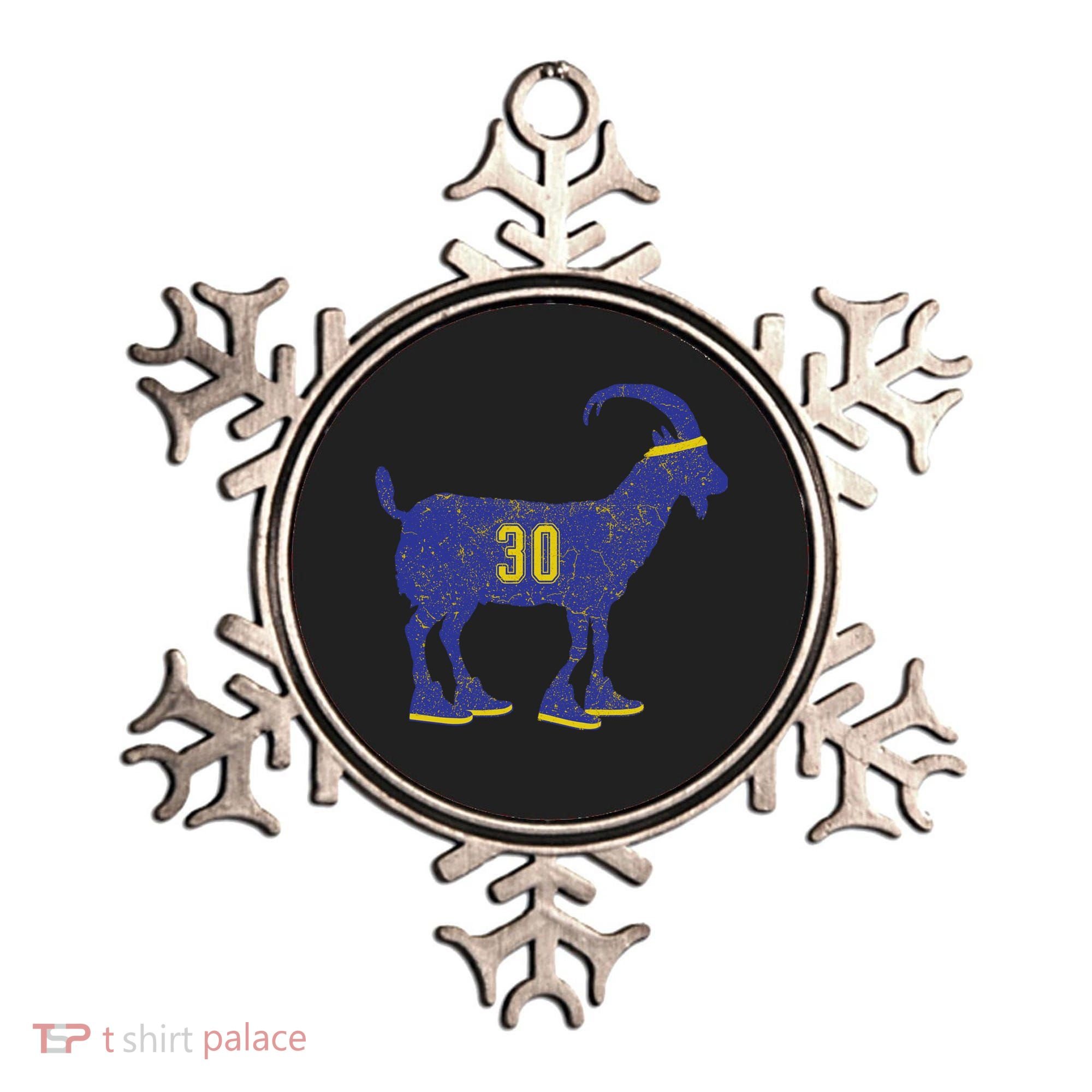 Cool Goat 30 Basketball Greatest Of All Time Ornament