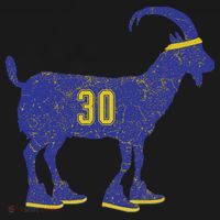Cool Goat 30 Basketball Greatest Of All Time Ornament thumb 1