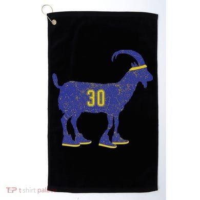 Cool Goat 30 Basketball Greatest Of All Time Golf Towel