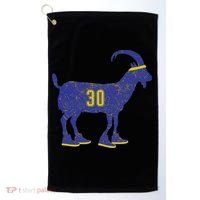 Cool Goat 30 Basketball Greatest Of All Time Golf Towel thumb 0