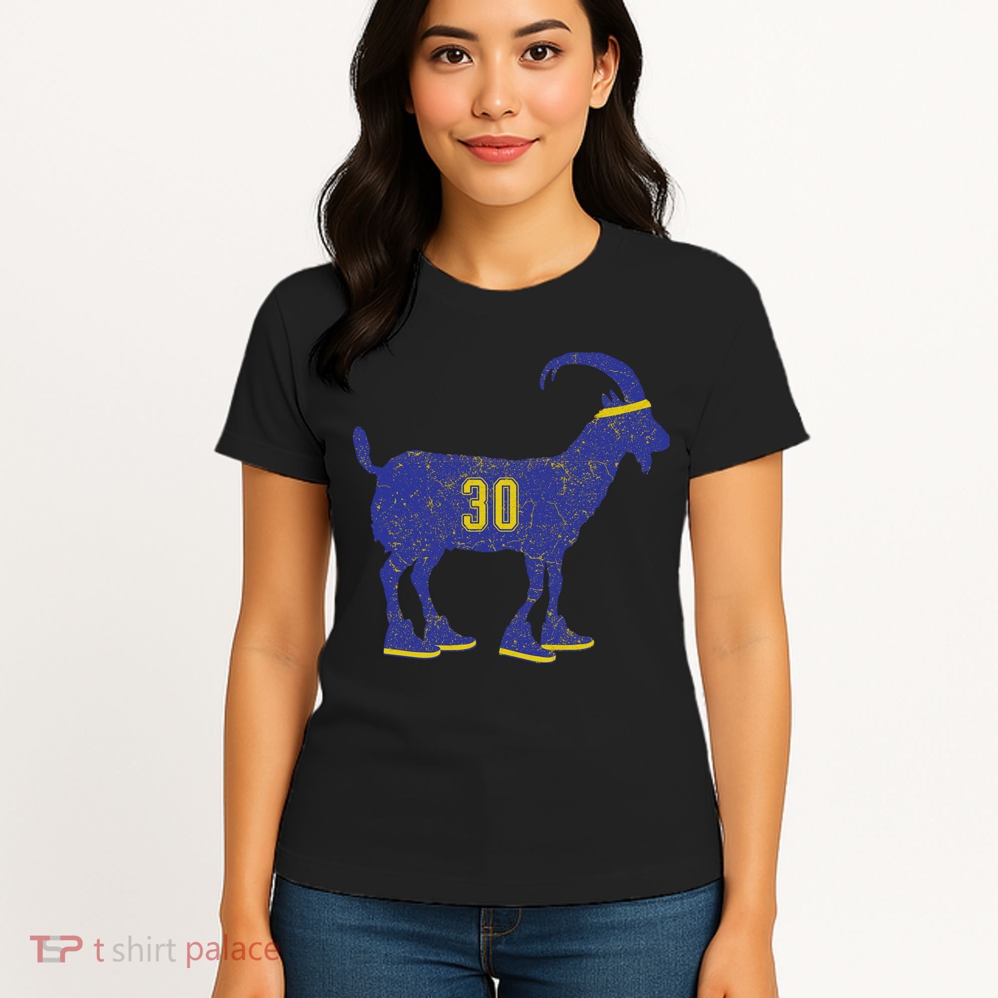 Cool Goat 30 Basketball Greatest Of All Time Women's T-Shirt