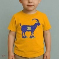 Cool Goat 30 Basketball Greatest Of All Time Toddler T-Shirt thumb 2
