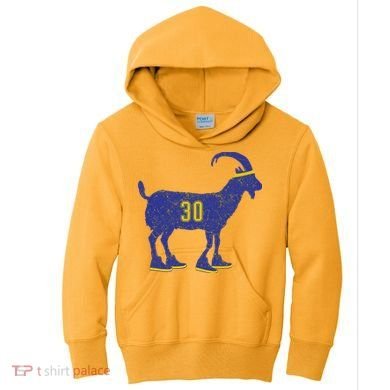 Cool Goat 30 Basketball Greatest Of All Time Kids Hoodie