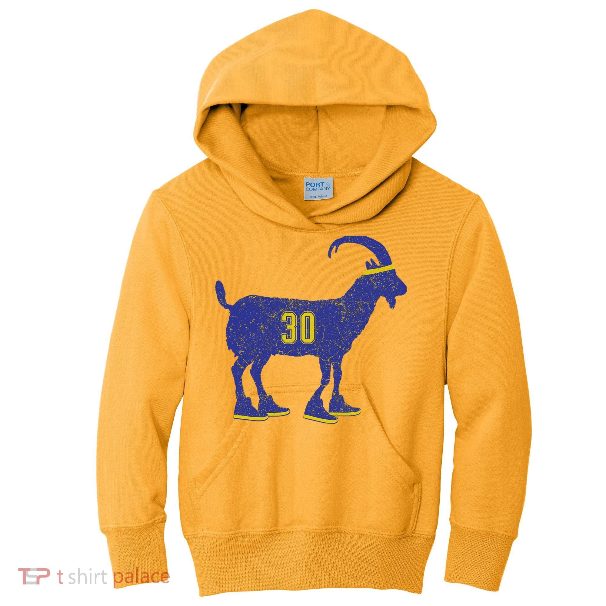 Cool Goat 30 Basketball Greatest Of All Time Kids Hoodie