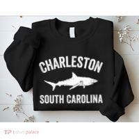 Charleston Shark Charleston South Carolina Gift Sweatshirt thumb 2