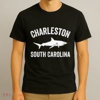 Charleston Shark Charleston South Carolina Gift T-Shirt thumb 3