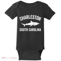 Charleston Shark Charleston South Carolina Gift Baby Bodysuit thumb 0