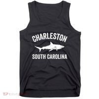 Charleston Shark Charleston South Carolina Gift Tank Top thumb 0