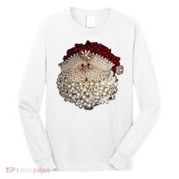 Christmas Santa Claus Jewel Art Long Sleeve Shirt thumb 0