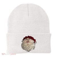 Christmas Santa Claus Jewel Art Beanie thumb 0