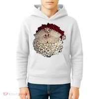 Christmas Santa Claus Jewel Art Kids Hoodie thumb 4