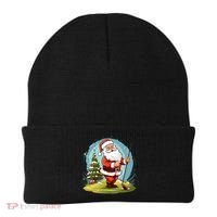 Christmas Santa Claus Golf Xmas Gift Beanie thumb 0