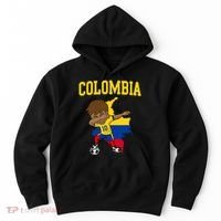 Colombia Soccer Colombian Football Dabbing Hoodie thumb 0