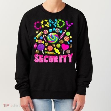 Candy Security Candyland Costume Teens Adult Women's Sweatshirt