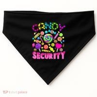 Candy Security Candyland Costume Teens Adult USA-Made Doggie Bandana thumb 0