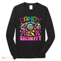 Candy Security Candyland Costume Teens Adult Long Sleeve Shirt thumb 0