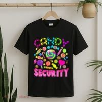 Candy Security Candyland Costume Teens Adult T-Shirt thumb 2