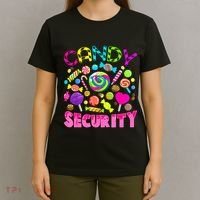 Candy Security Candyland Costume Teens Adult T-Shirt thumb 4