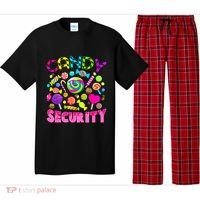 Candy Security Candyland Costume Teens Adult Pajama Set thumb 0