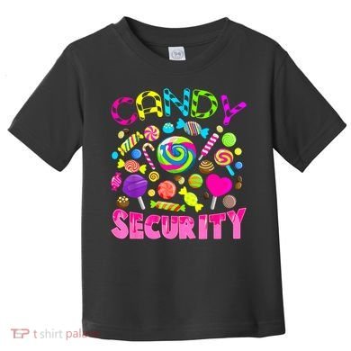 Candy Security Candyland Costume Teens Adult Toddler T-Shirt
