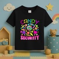 Candy Security Candyland Costume Teens Adult Toddler T-Shirt thumb 3
