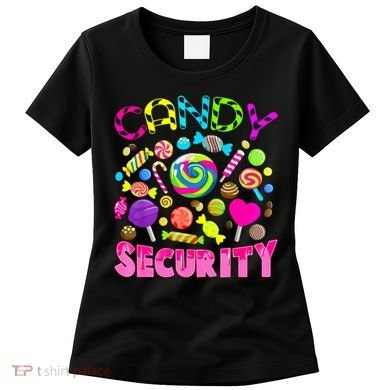 Candy Security Candyland Costume Teens Adult Women's T-Shirt